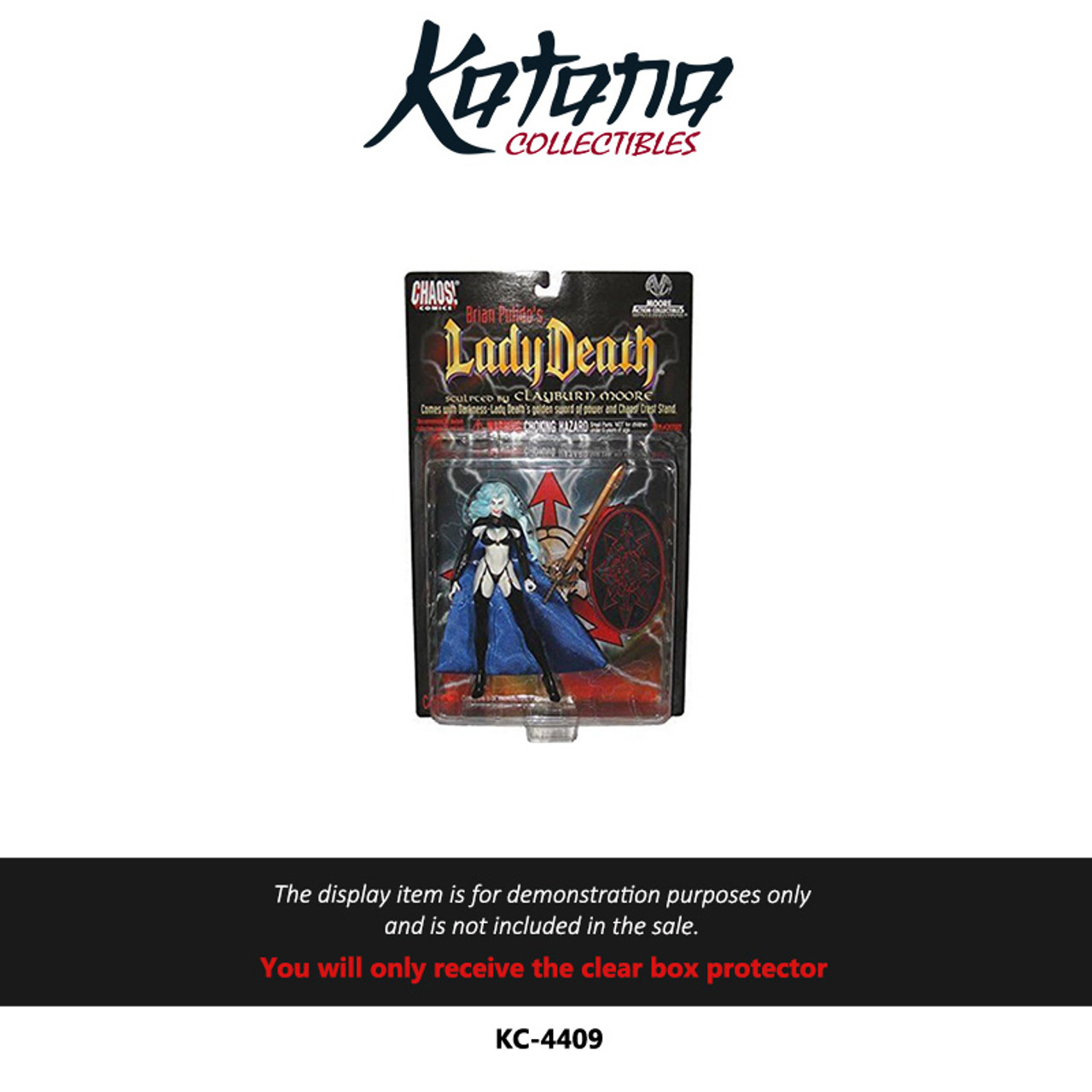 Katana Collectibles Protector For Brian Pulido's Lady Death by Chaos Comics