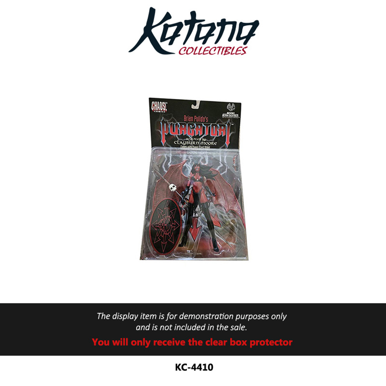 Katana Collectibles Protector For Brian Pulido's Purgatori by Chaos Comics
