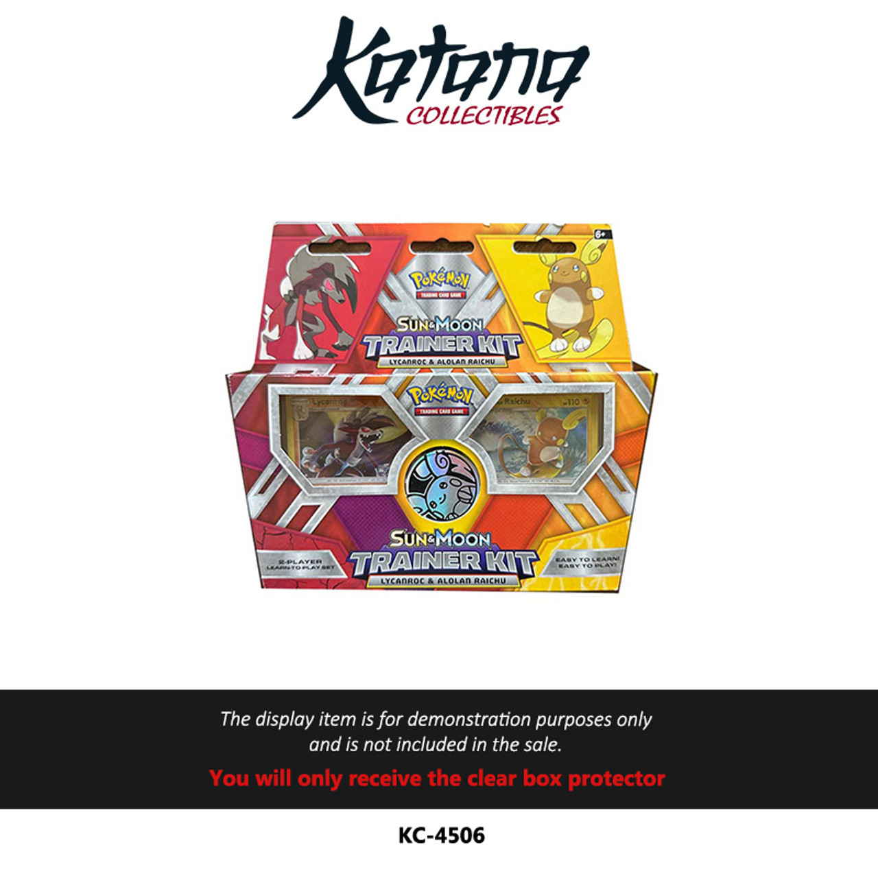 Katana Collectibles Protector For Pokémon Sun & Moon Trainer Kit