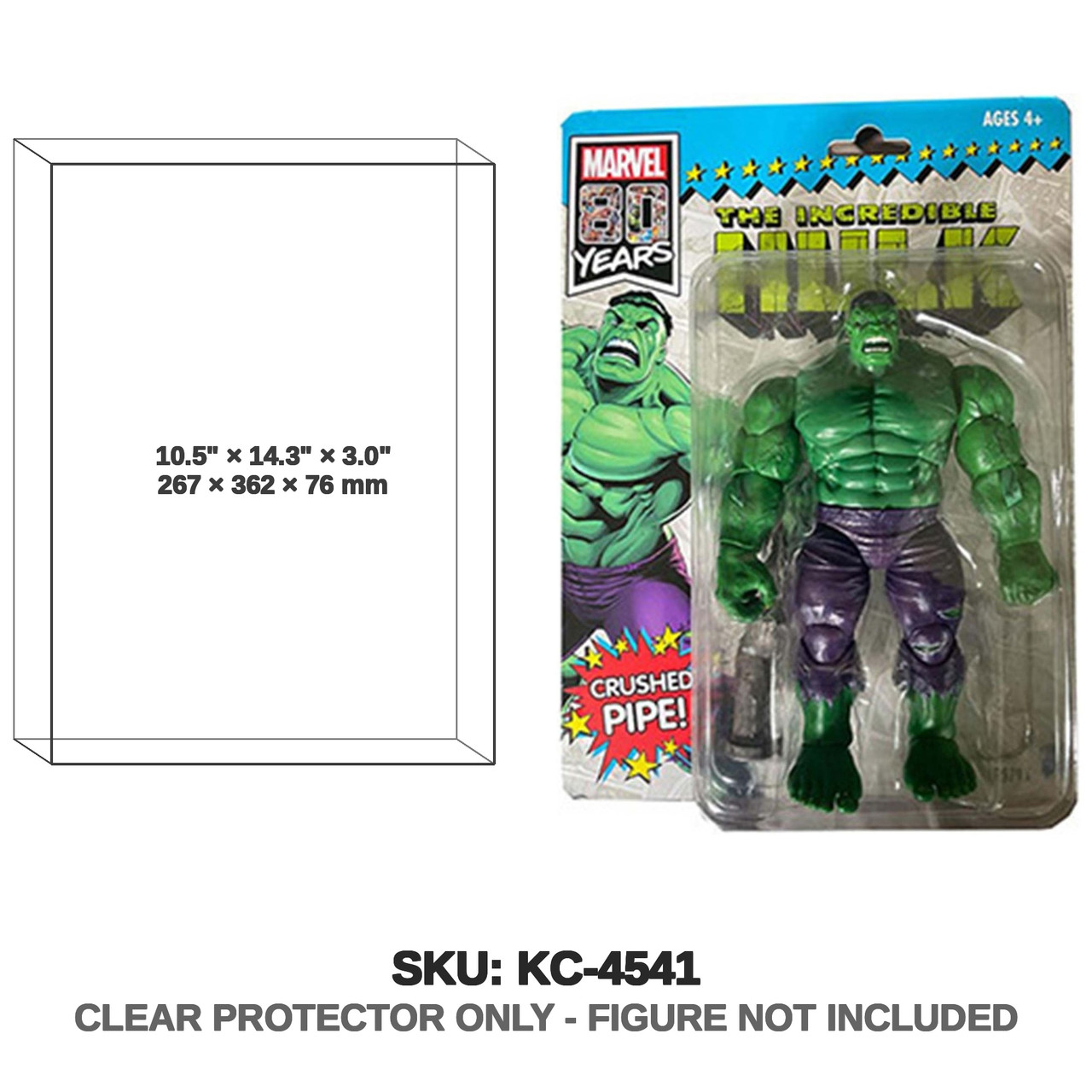 Hulk Marvel Legends Retro Carded Figure
