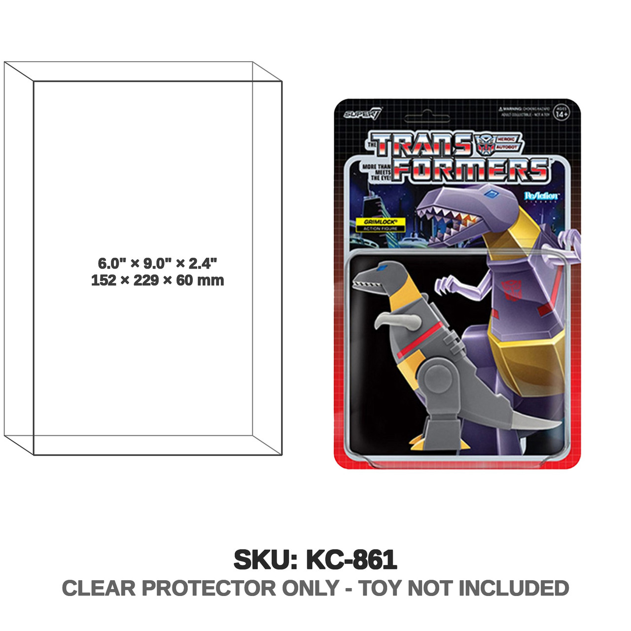 Super7 Transformers ReAction Grimlock