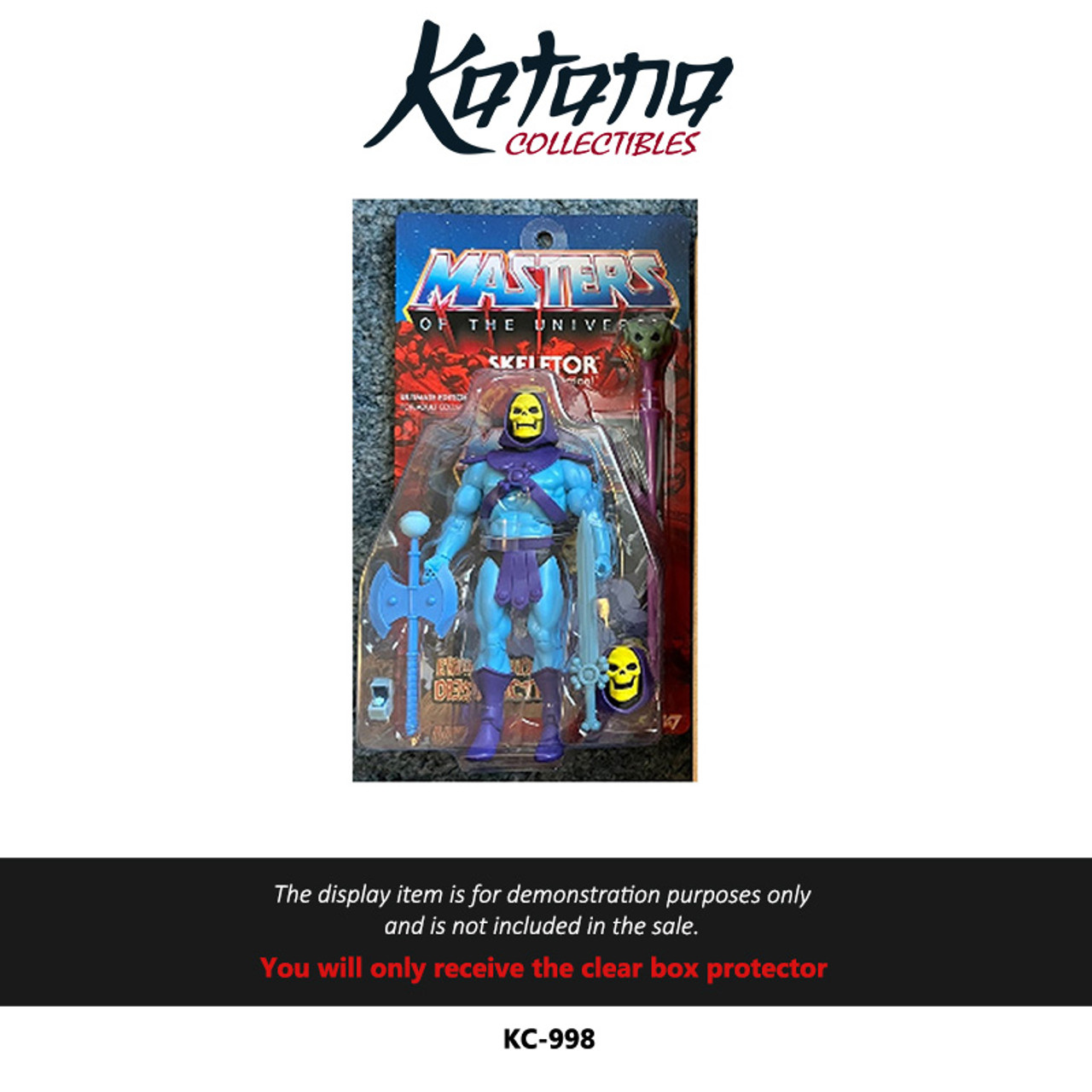Katana Collectibles Protector For Super 7 Masters Of The Universe Ultimate Skeletor