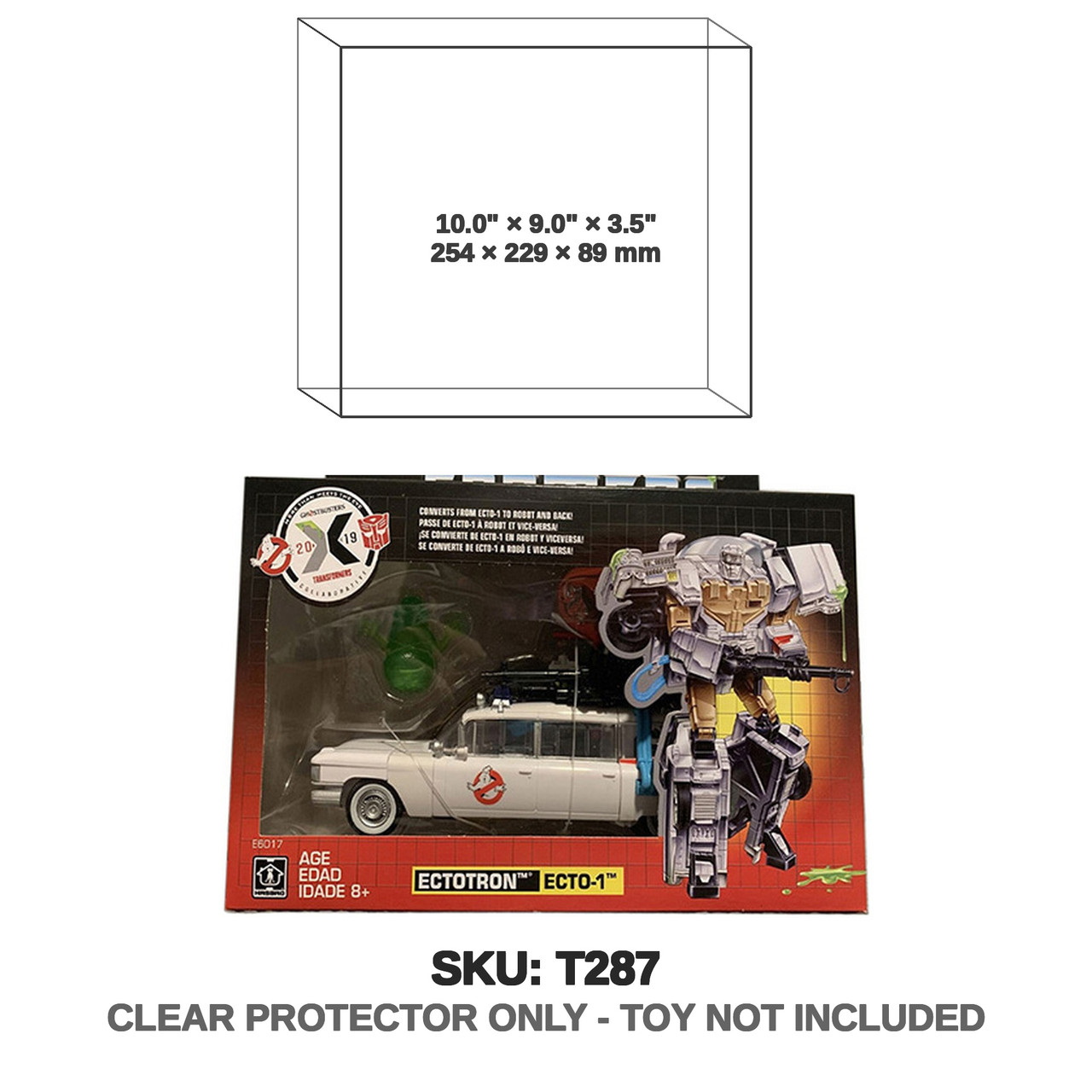 Ectotron Ecto-1 Transformers Ghostbusters Collaborative Figure