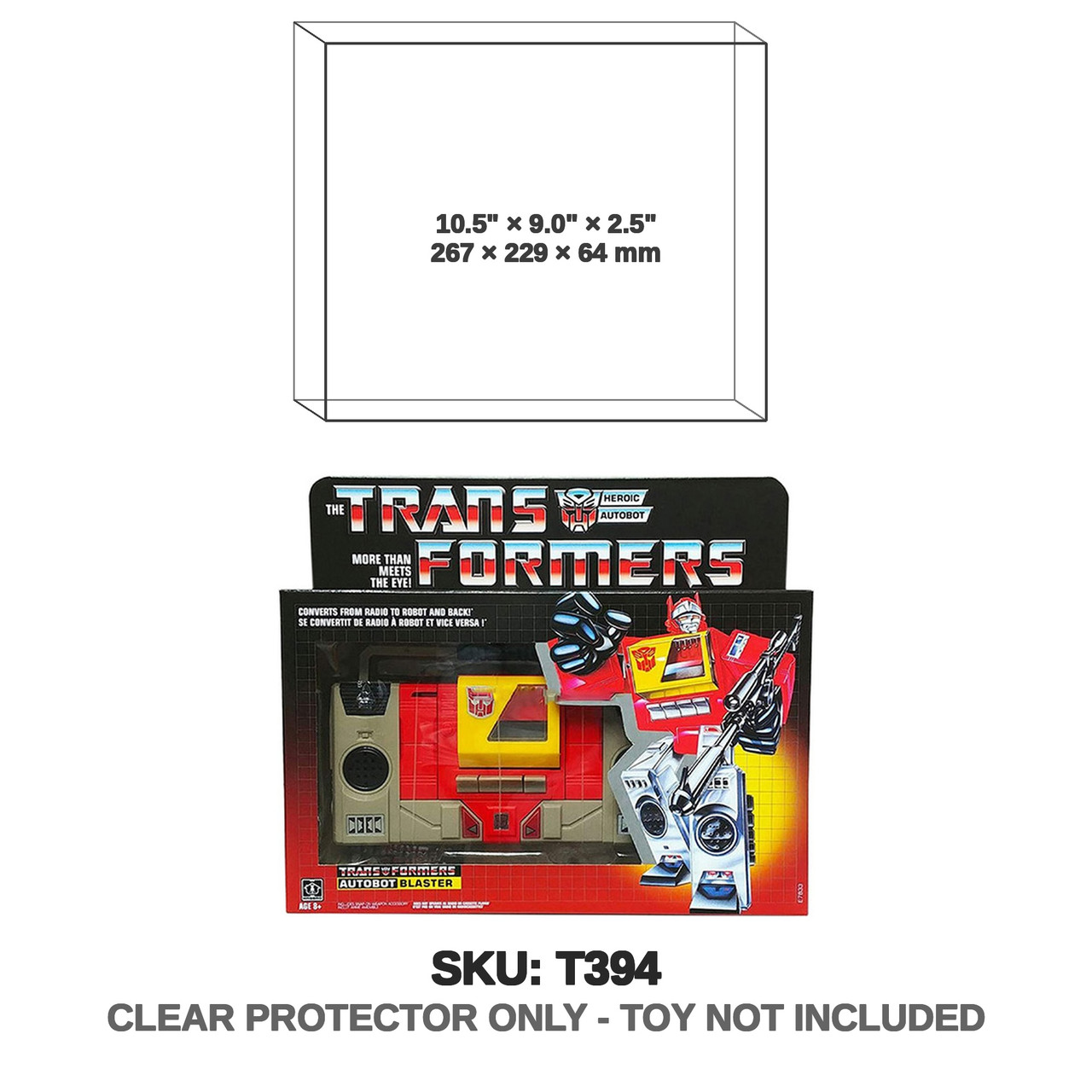 Hasbro Transformers Generation 1 Autobot Blaster Figure