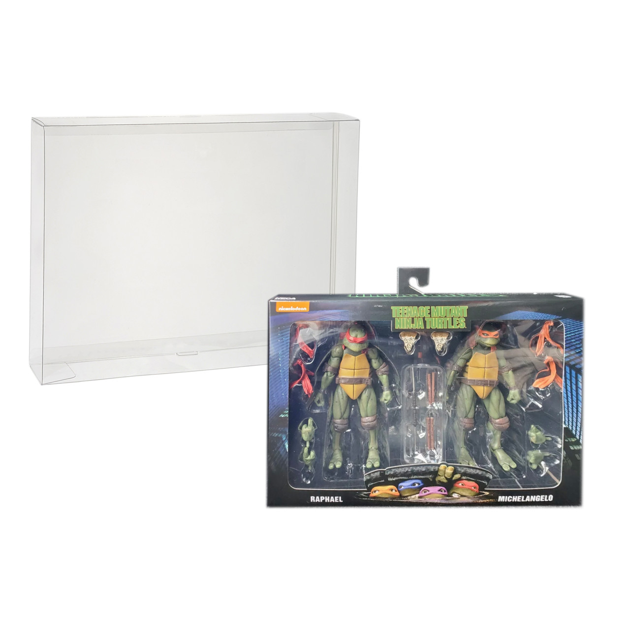 Katana Collectibles Protector For NECA Teenage Mutant Ninja Turtles Raphael & Michelangelo