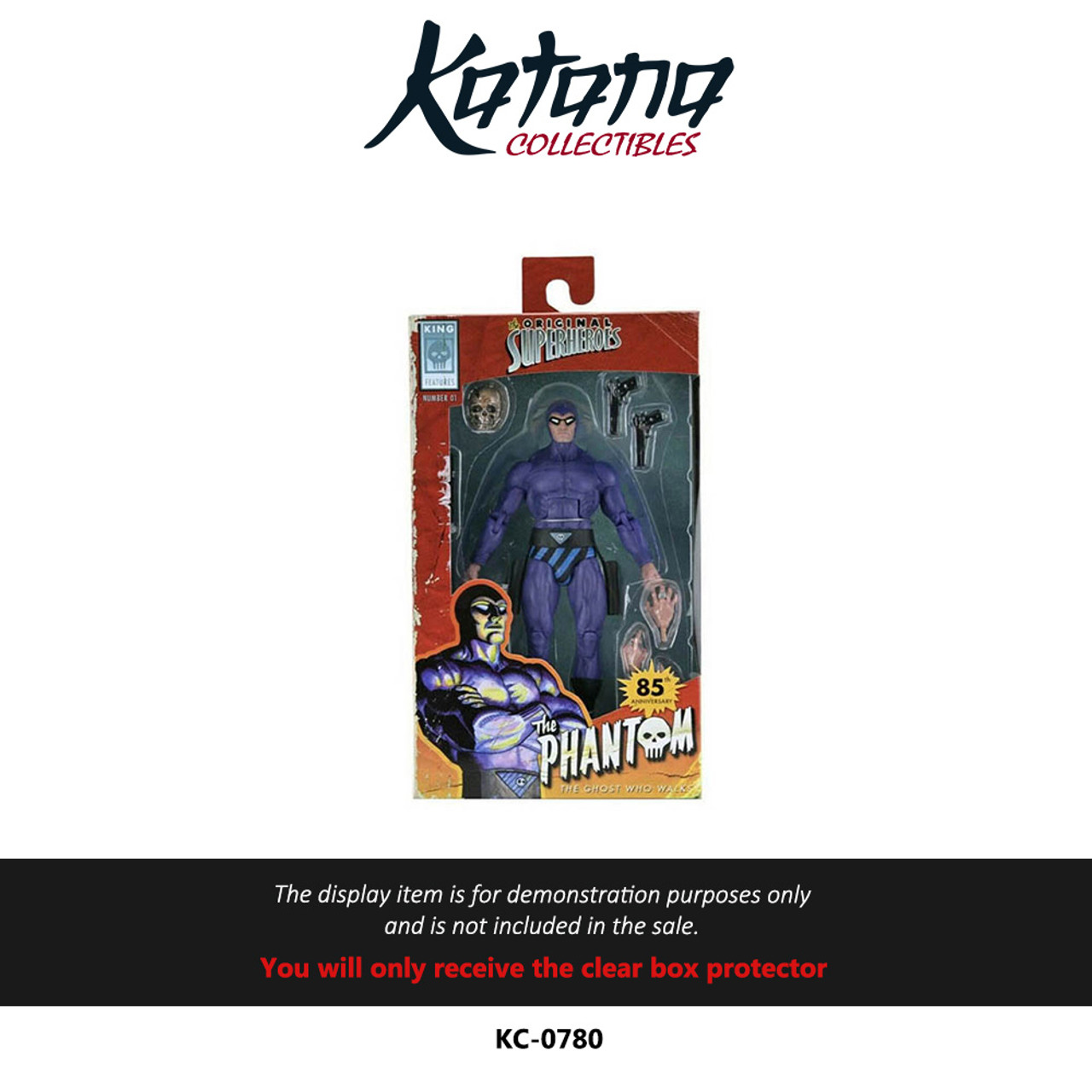 Katana Collectibles Protector For Neca The Original Superheroes King Features The Phantom
