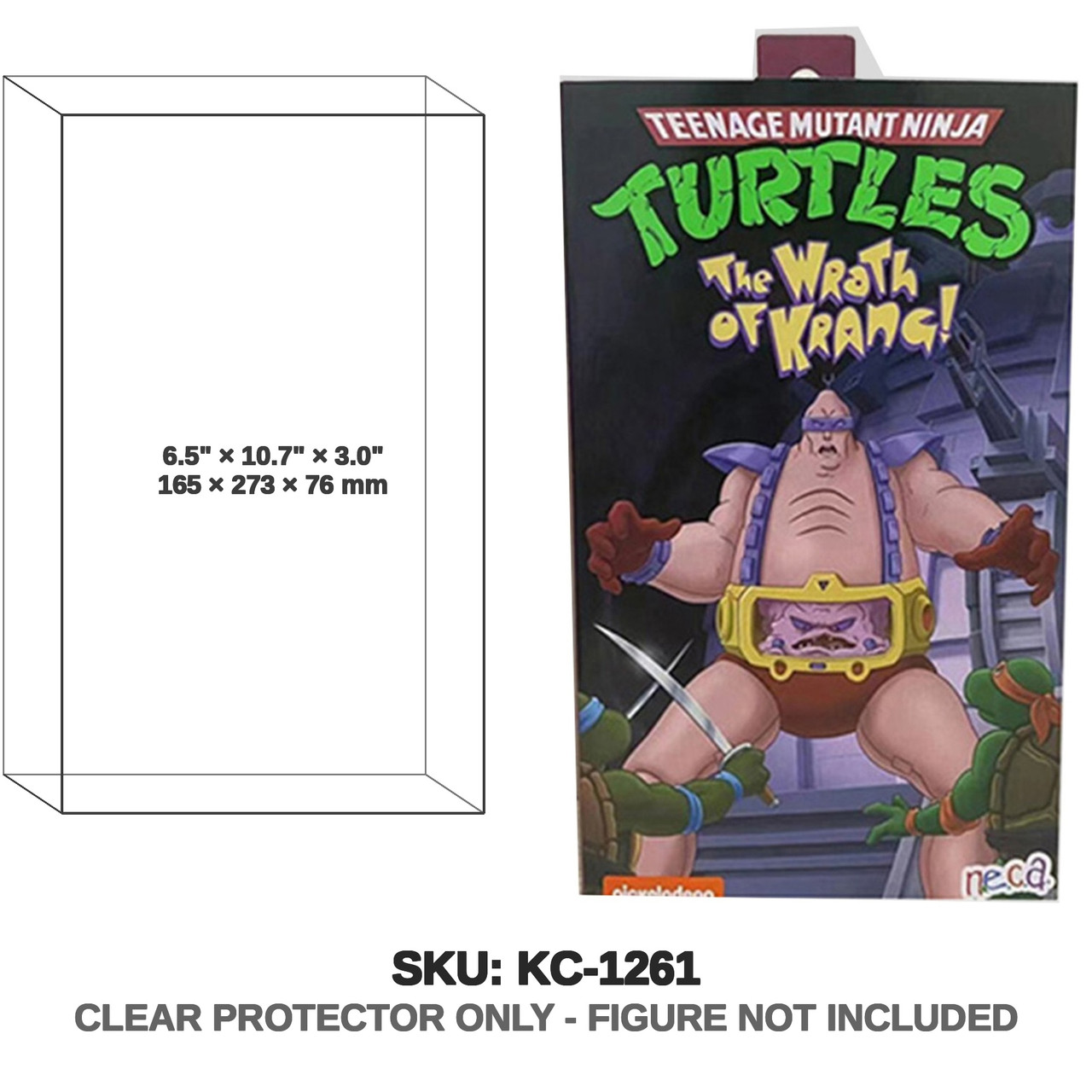 NECA Teenage Mutant Ninja Turtles Wrath of Krang Figure