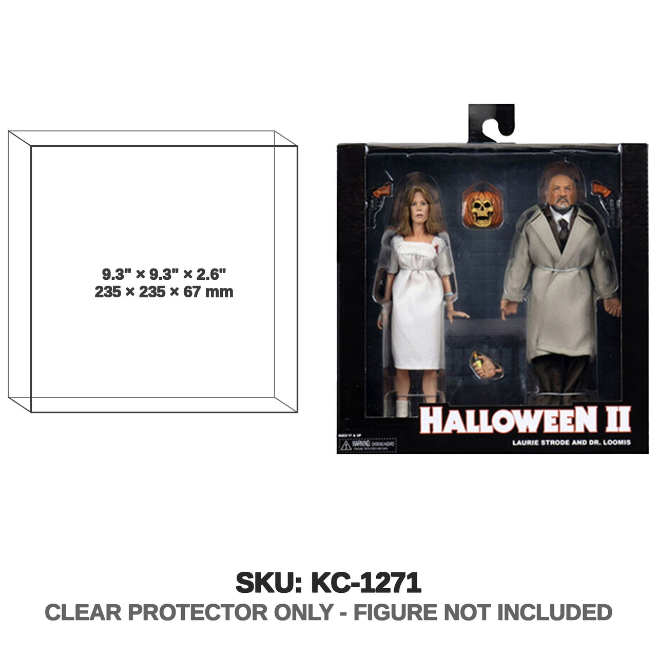 Dr Loomis & Laurie Strode Halloween II 2-Pack