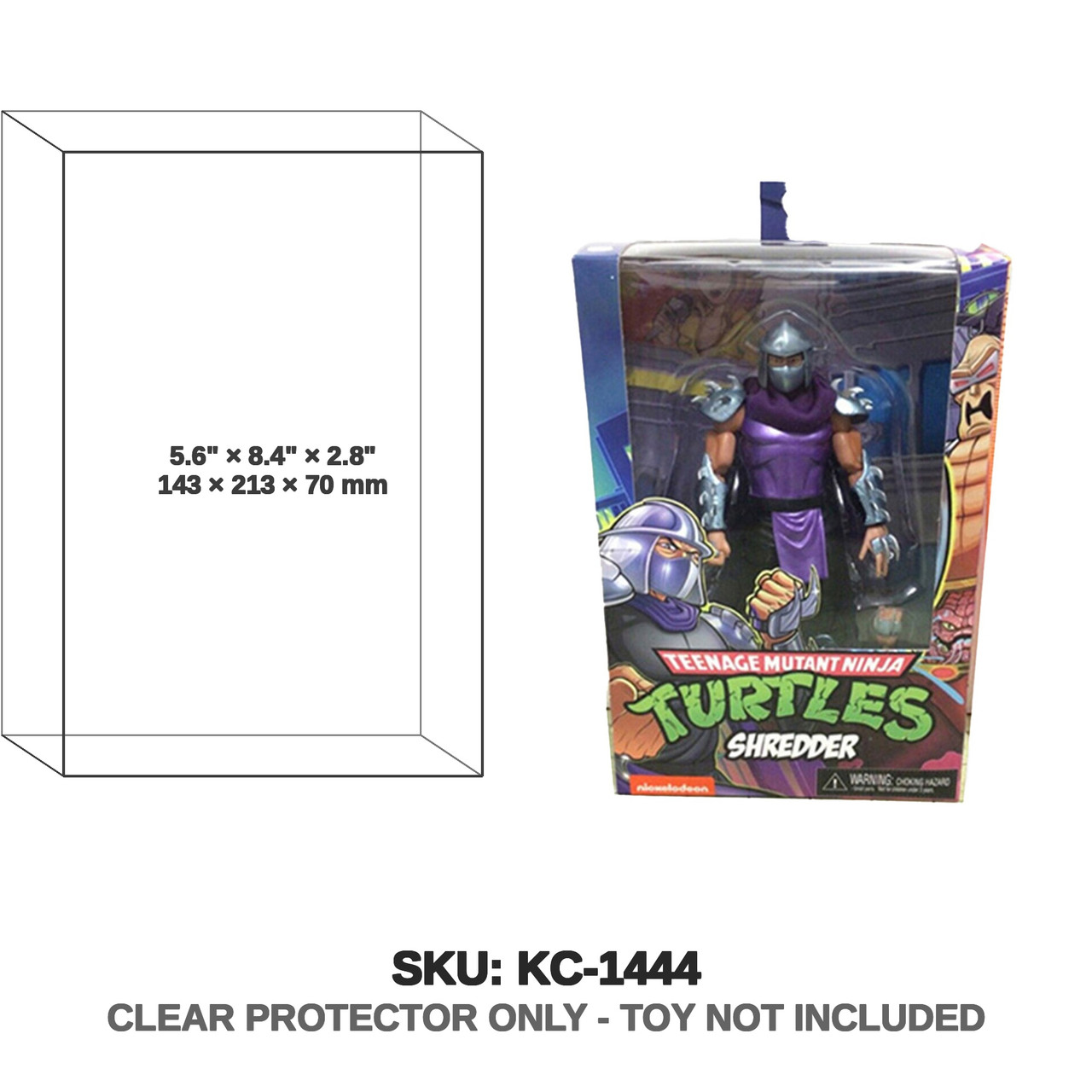Teenage Mutant Ninja Turtles 2021 Pinball Crate Shredder Figure