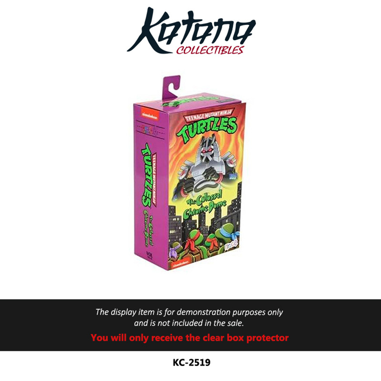 Katana Collectibles Protector For NECA Teenage Mutant Ninja Turtles The Colossal Chrome Dome Figure