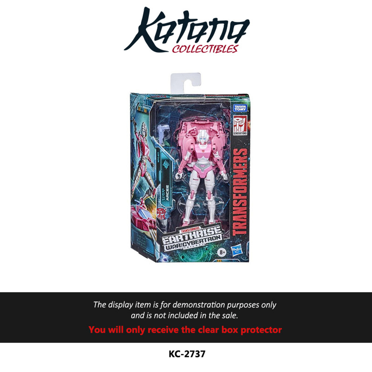 Katana Collectibles Protector For Transformers Generations War for Cybertron Arcee Figure