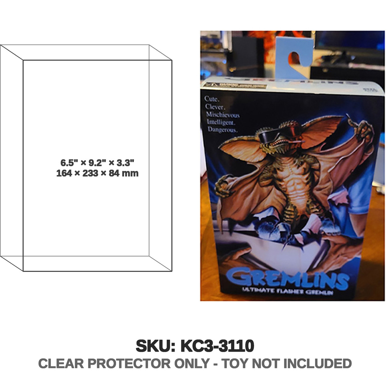 NECA Gremlins 7 Inch Flashing Gremlin