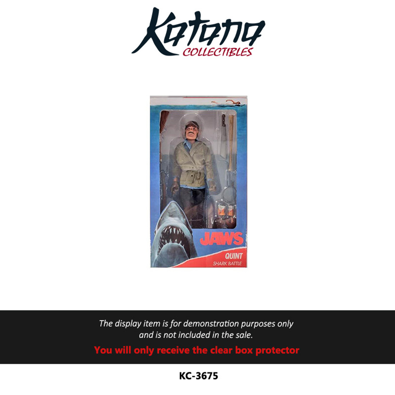 Katana Collectibles Protector For NECA Jaws 8 Quint Figure