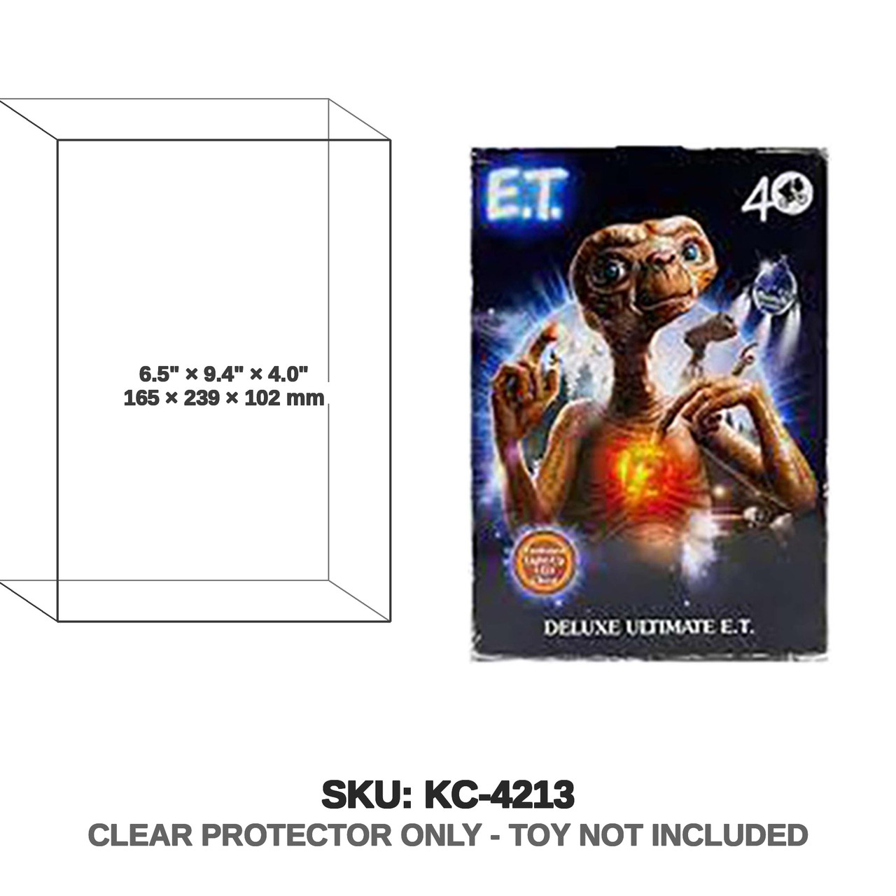 Neca Deluxe Ultimate E.T. 40 Years