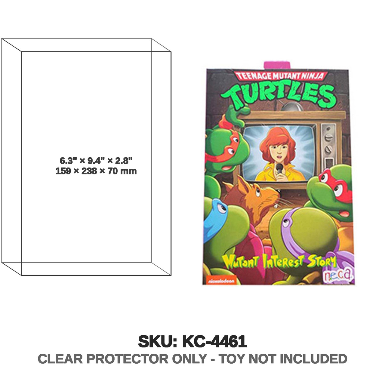 April Mutant Interest Story TMNT Figure