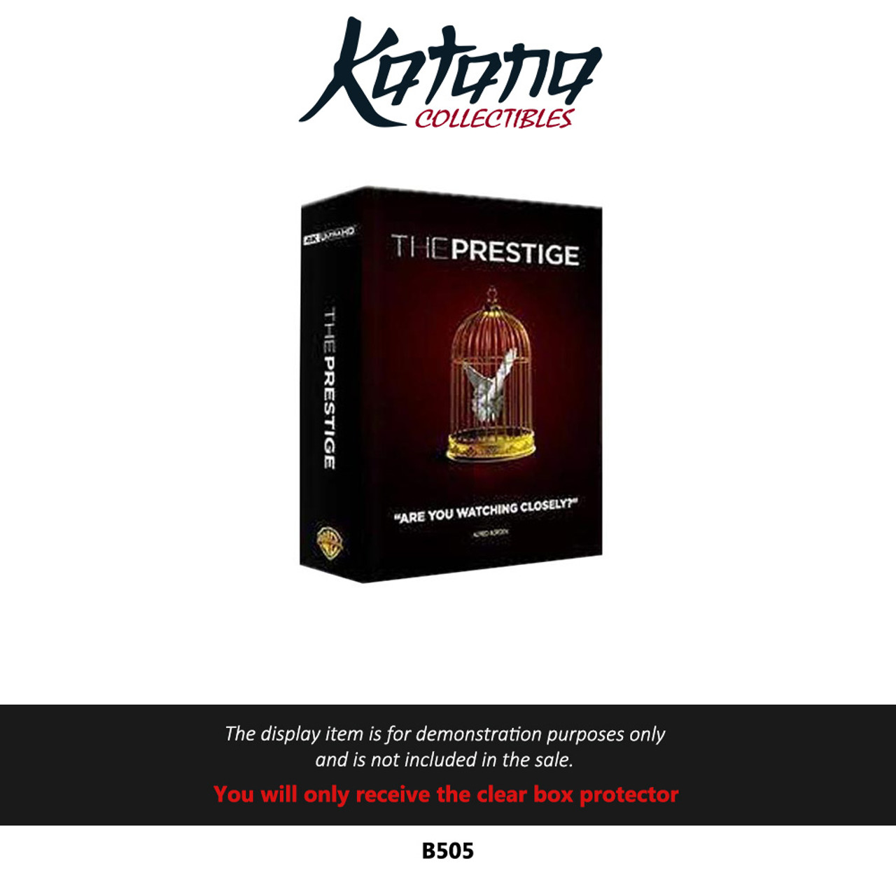 Katana Collectibles Protector For UHD Club Lenticular Digipak Prestige