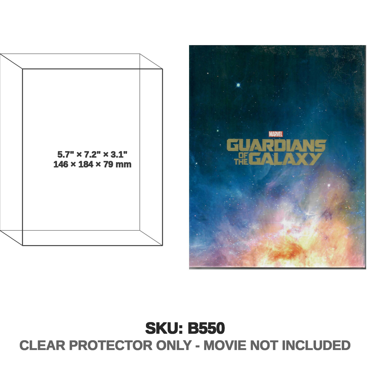 Guardians of the Galaxy Steelbook One-Click Box Set Blu-ray