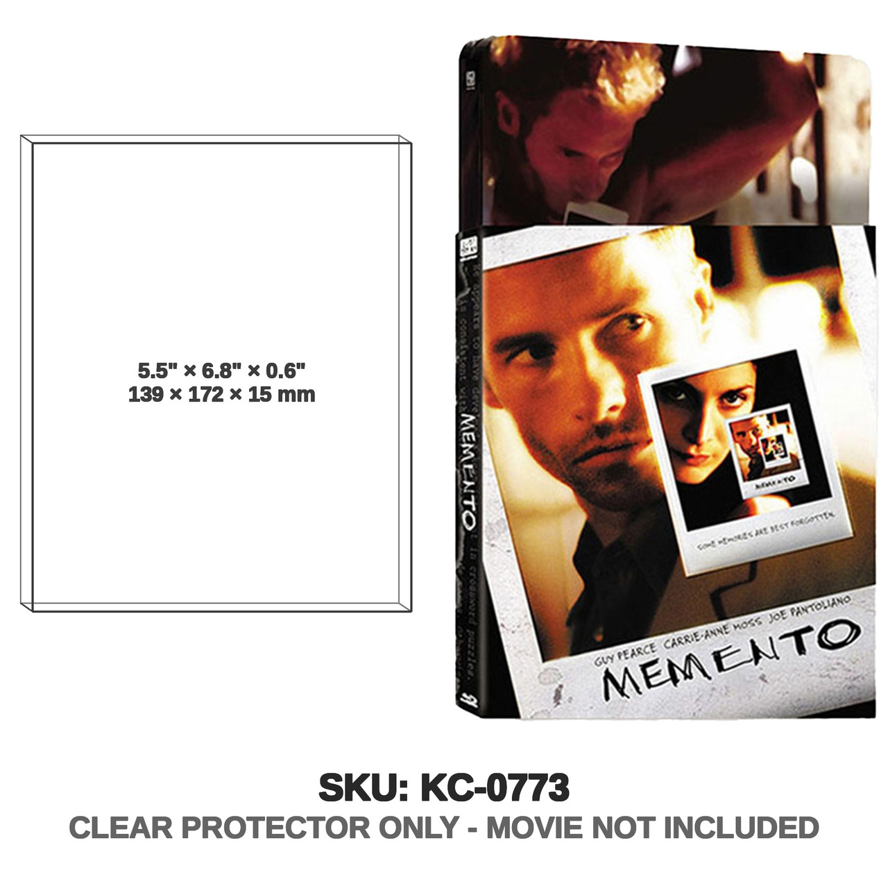 KimchiDVD Memento Steelbook Lenticular Limited Edition No. 15