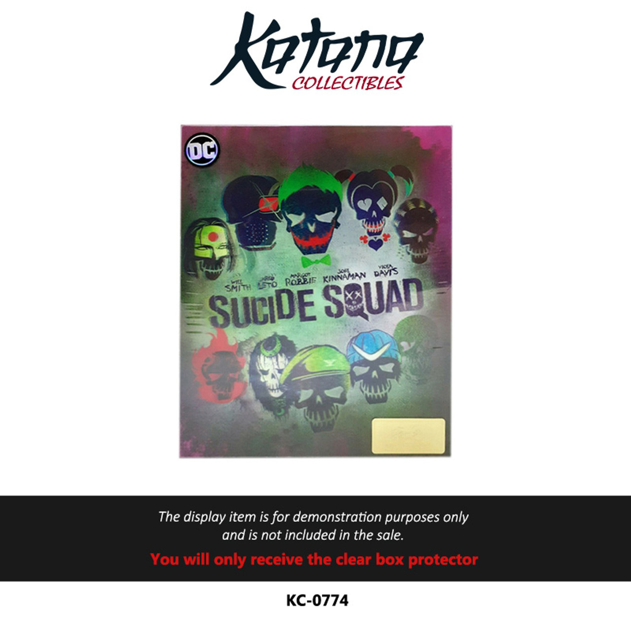 Katana Collectibles Protector For HDZETA Suicide Squad Boxset