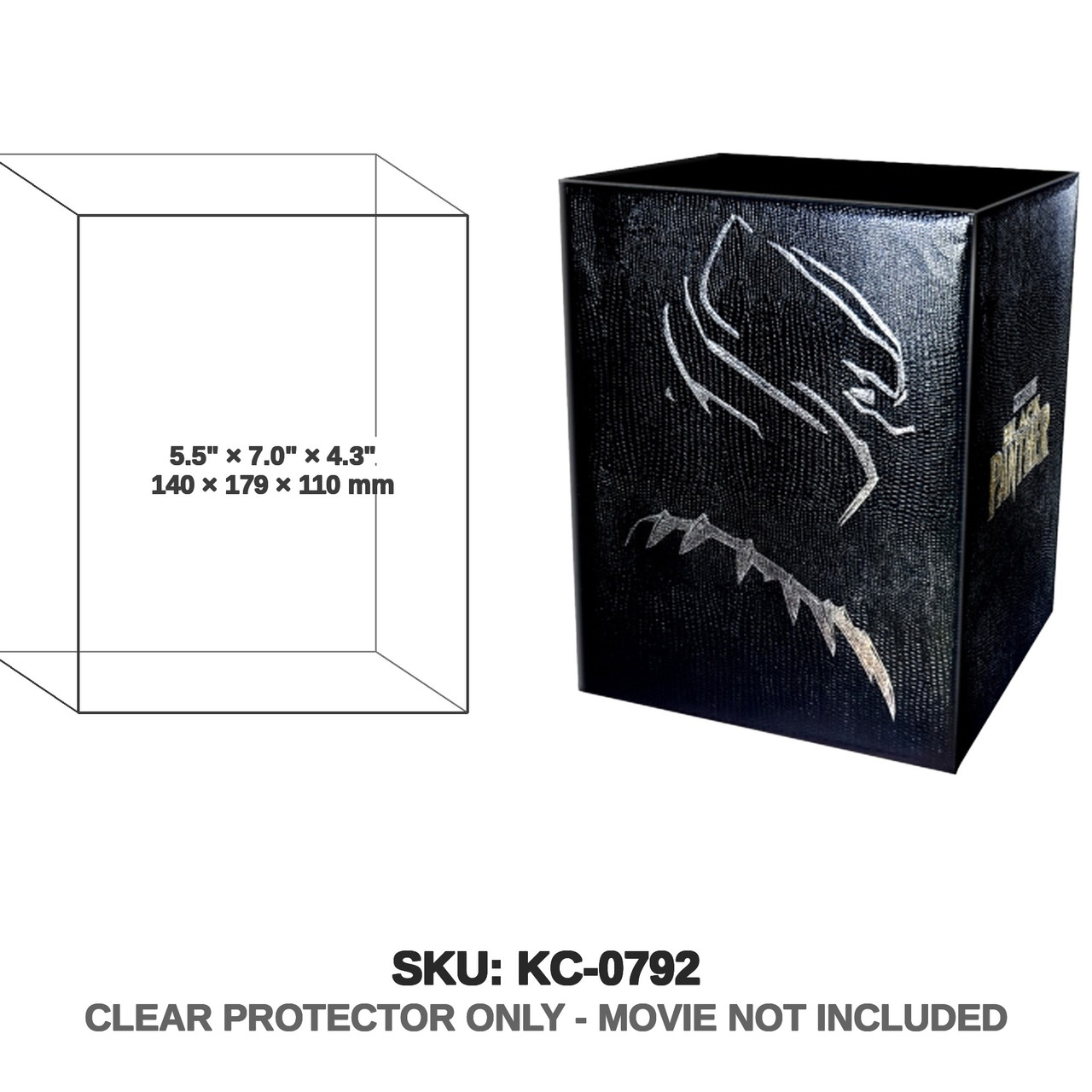WeET Collection Black Panther Steelbook One Click Box #3