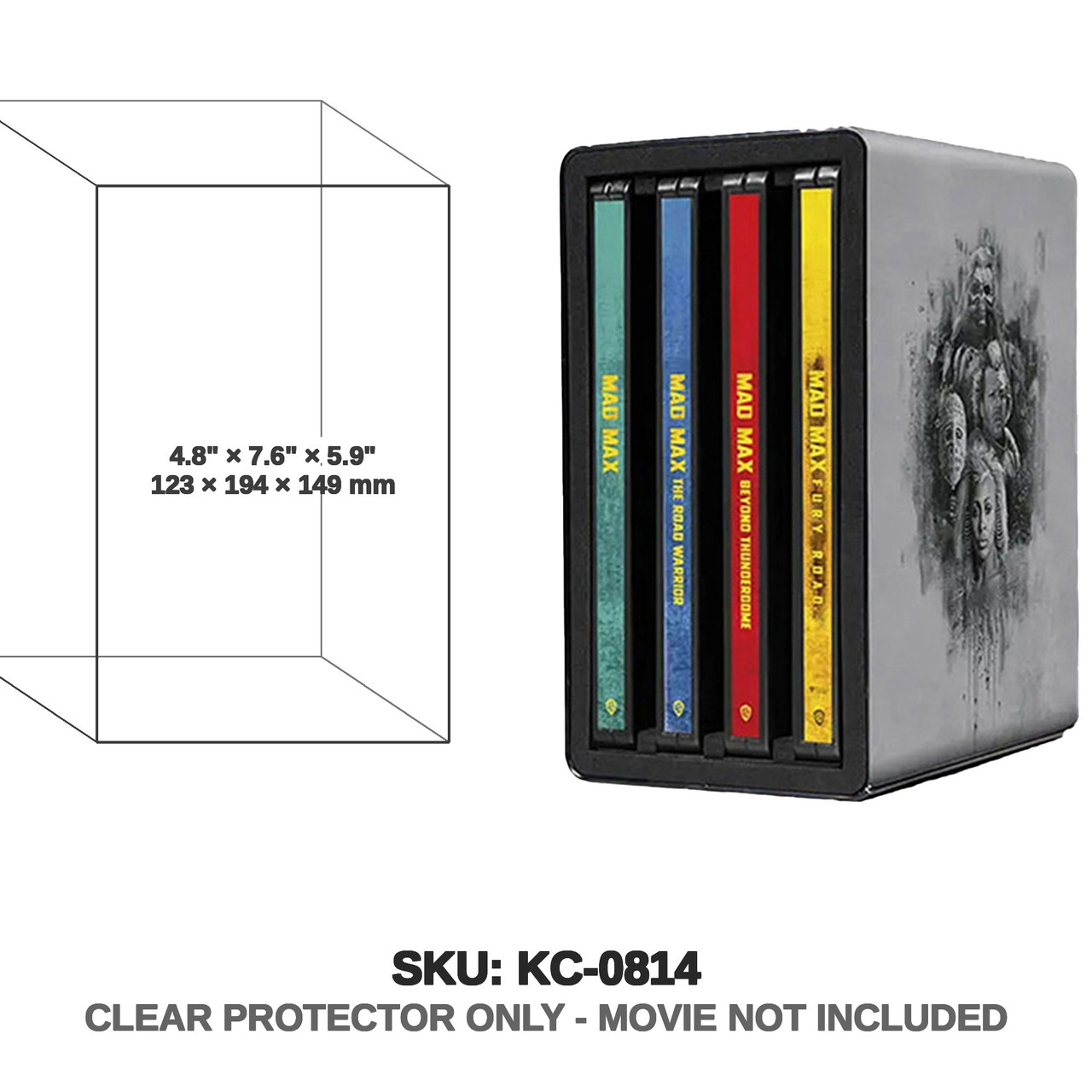 Zavvi Mad Max Anthology 4K UHD Exclusive Steelbook Collection