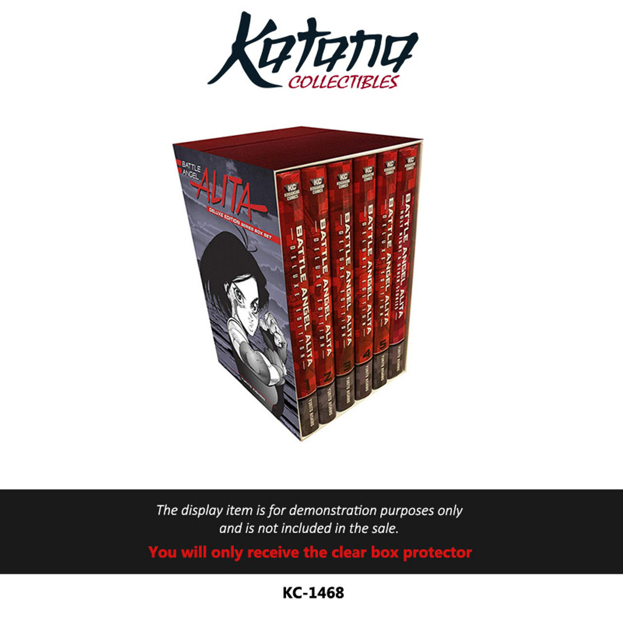 Protector For Battle Angel Alita Deluxe Complete Series Box Set