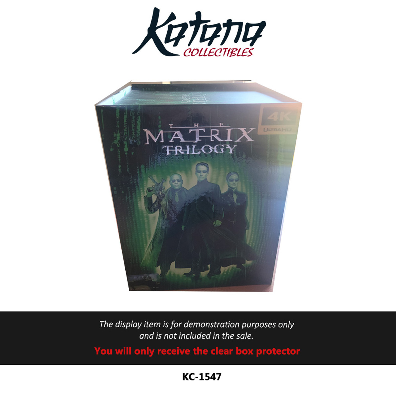 Katana Collectibles Protector For The Matrix Trilogy UHD