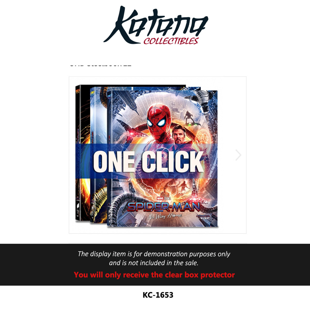 Katana Collectibles Protector For WEET Spider-Man No Way Home One Click