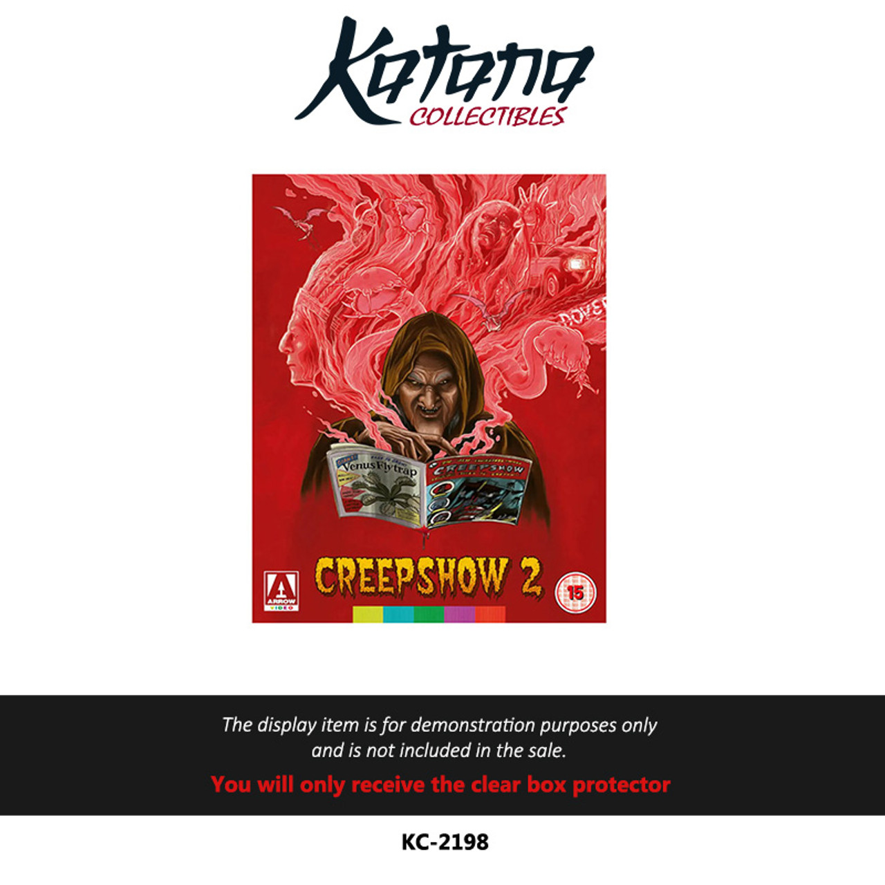 Katana Collectibles Protector For Arrow Films Creepshow 2 Limited Edition Steelbook