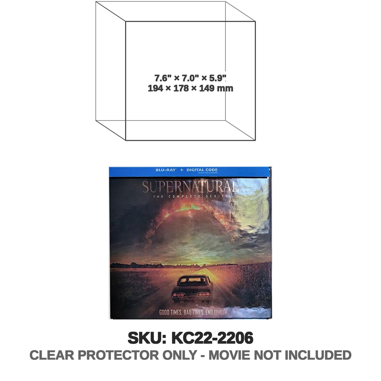 Supernatural Complete Series Blu-ray Box