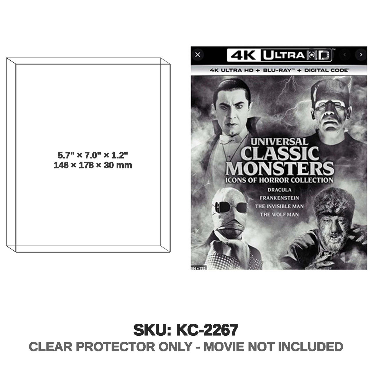 Universal Classic Monsters Icons of Horror Collection