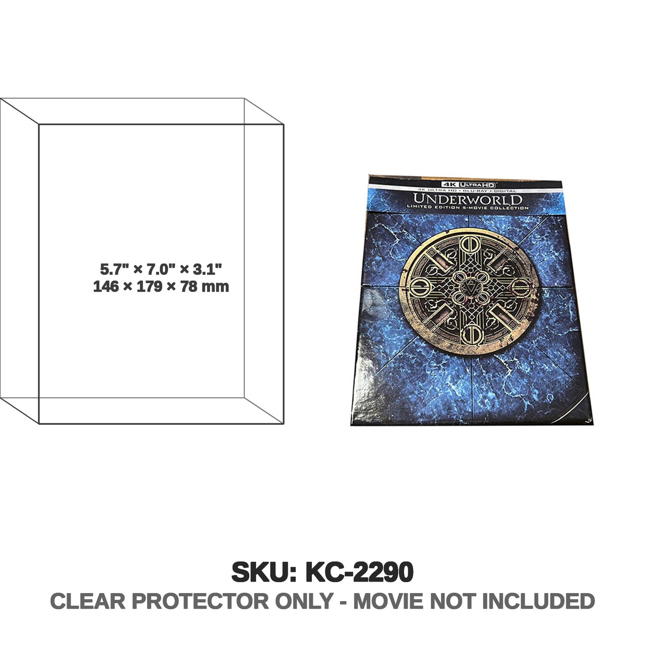 Underworld 4k 5-Movie Collection Box