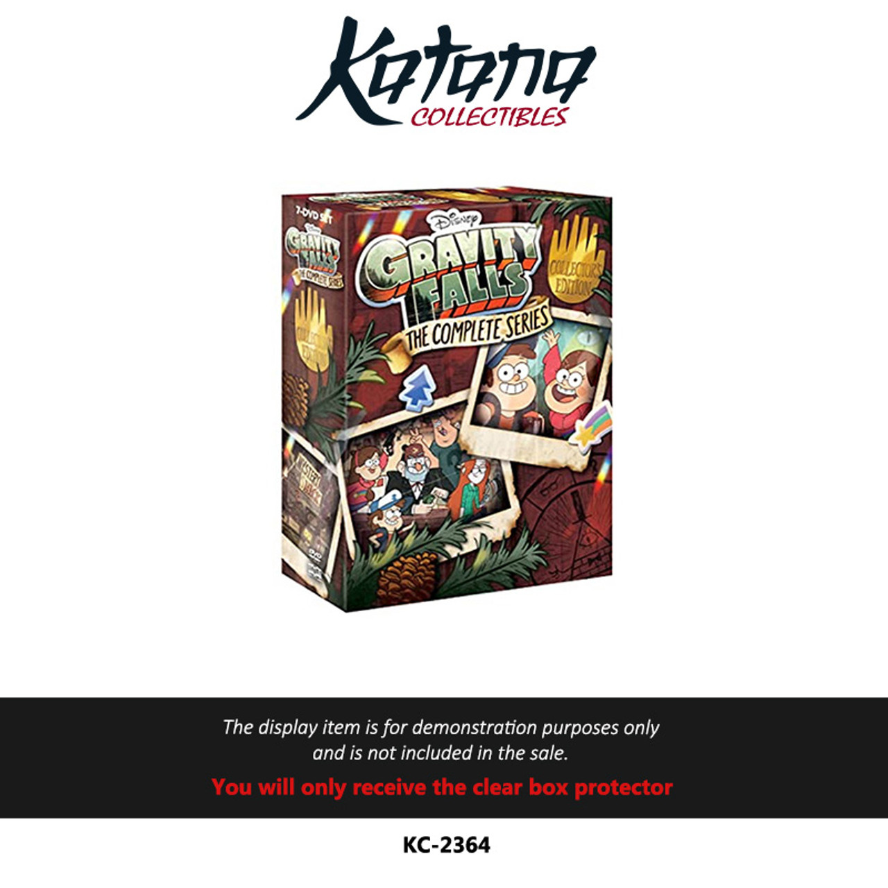 Katana Collectibles Protector For Gravity Falls Collector'S Edition Box Set