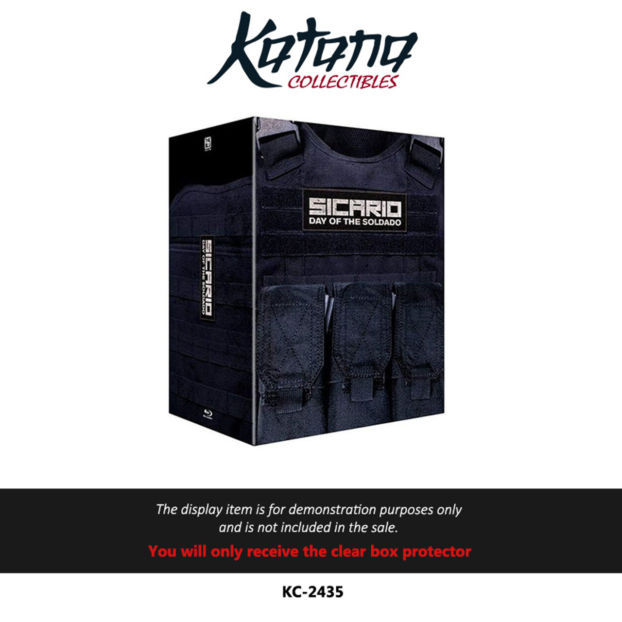 Katana Collectibles Protector For KimchiDVD Sicario: Day of the soldado (UHD+2D) Steelbook One Click Box LE (Type D)