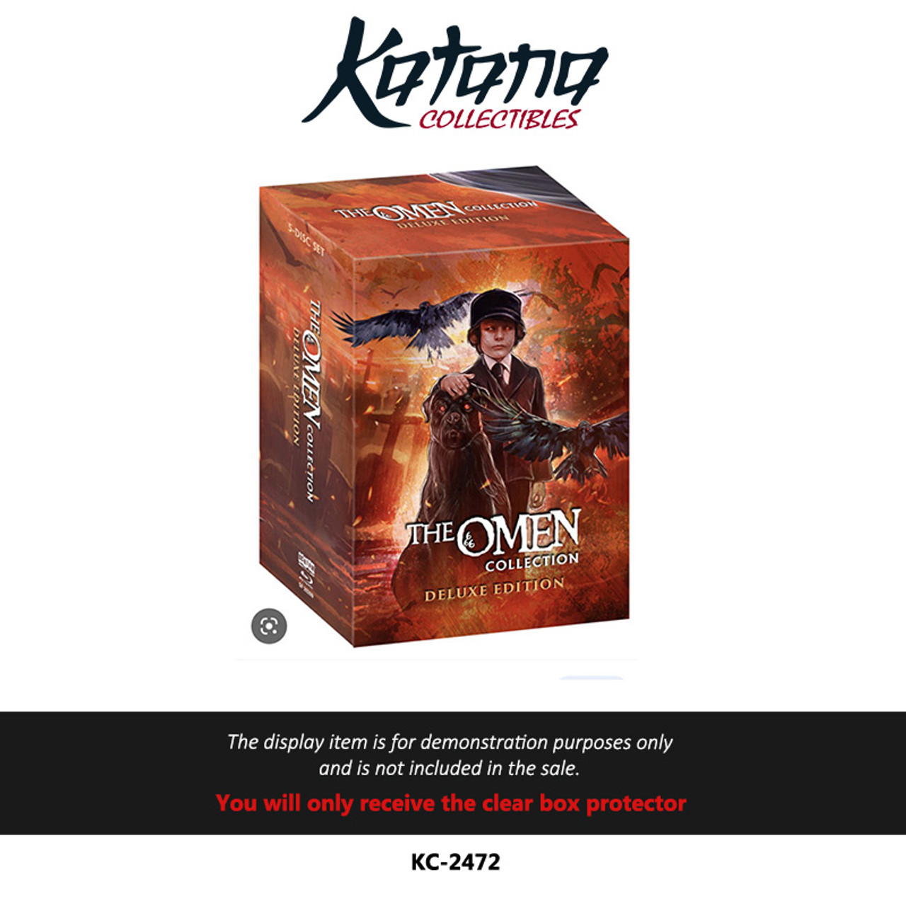 Katana Collectibles Protector For Scream Factory - The Omen Deluxe Edition Box Set