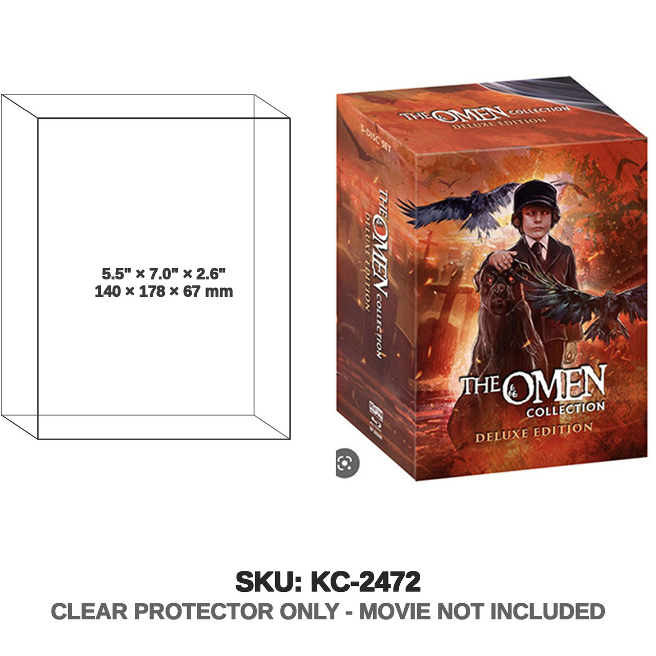 The Omen Collection Deluxe Edition Blu-ray