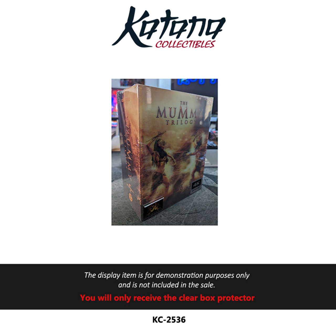 Katana Collectibles Protector For UHD Club The Mummy Trilogy