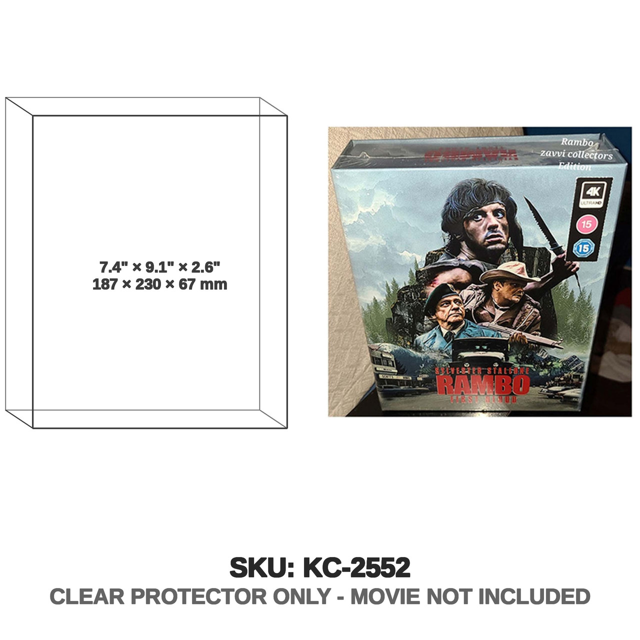 Zavvi Rambo Collectors Edition Blu-ray