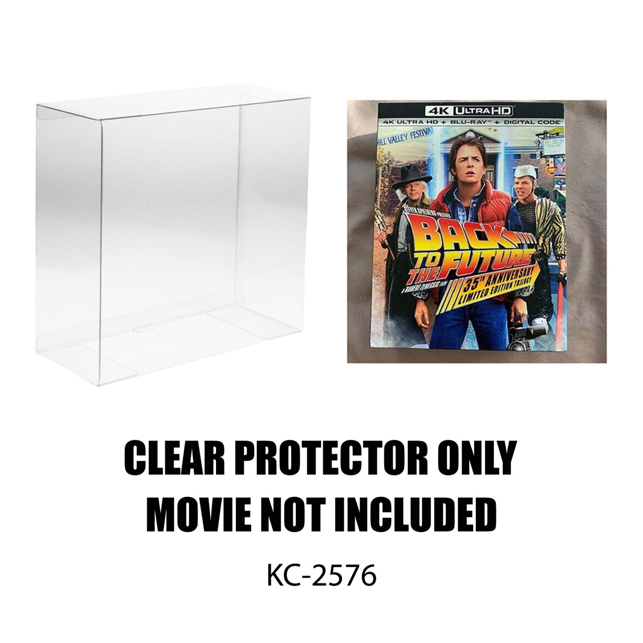 Protector For Back To The Future Trilogy Best Buy Steelbook Collection