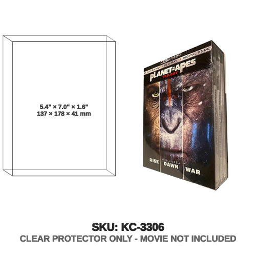 The Planet of the Apes 4K Trilogy