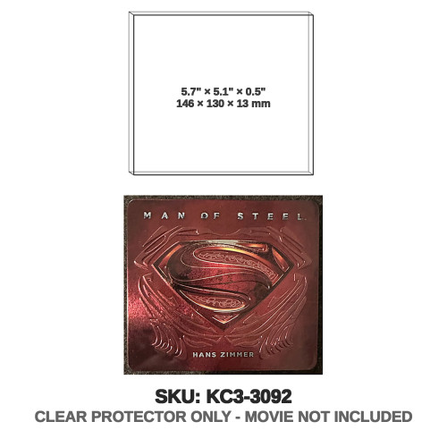 Man of Steel CD soundtrack metal pack Man of Steel CD soundtrack metal pack