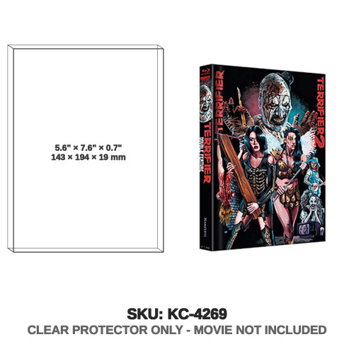 Terrifier Double Feature (LE Mediabook 4k UHD / Blu-Ray) (German release by Nameless)