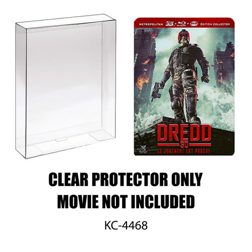Protector For Dredd 3D Blu-ray France Metal Pack Collector Limited Digipack