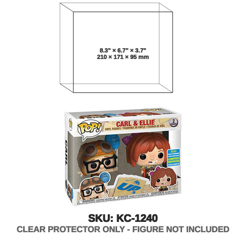 Carl and Ellie Up Disney 2-Pack Figure