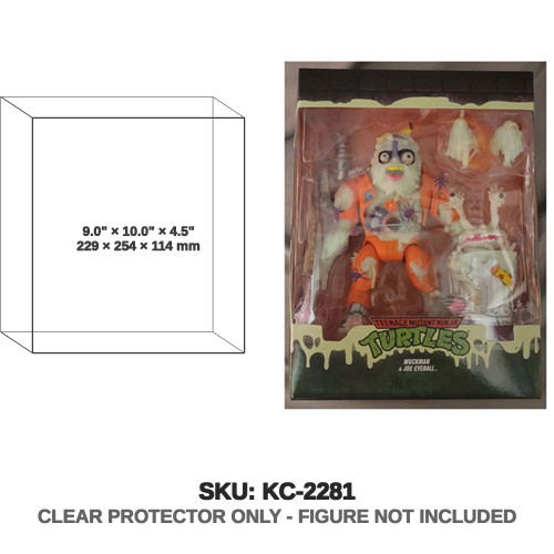 Super7 Teenage Mutant Ninja Turtles Ultimates Glow in the Dark Muckman Figure