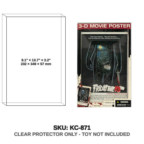 McFarlane Friday The 13th 3D Movie Poster McFarlane Friday The 13th 3D Movie Poster