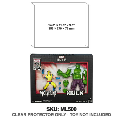 Hasbro Marvel Legends Wolverine & Hulk