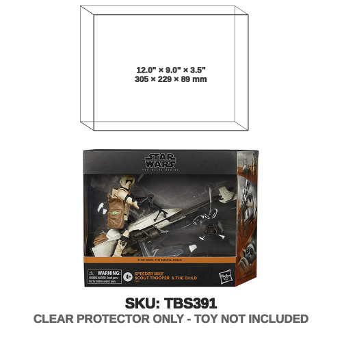Star Wars The Black Series Speeder Bike Scout Trooper & The Child Figures Star Wars The Black Series Speeder Bike Scout Trooper & The Child Figures