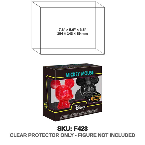Mickey Mouse Disney Hikari XS 2-Pack Figure