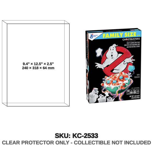 Ghostbuster Cereal Box| Family Size